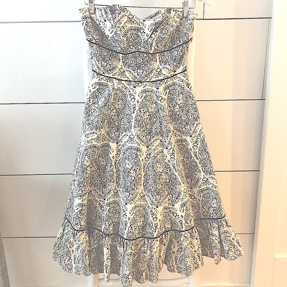 Anthropologie Girl From Savoy Party Dress